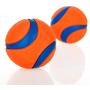 Jjack Pet Dog Rubber Pinball Balls and A Ball Packing Orange Rubber Resistance to Bite Molars Toys Pet Supplies