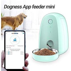 ZZK 2 liters of Smart cat Feeder Automatic Feeding Support Wi-Fi Cats and Dogs fed a Remote Locking System Automatically timed Fresh Distributor