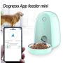 ZZK 2 liters of Smart cat Feeder Automatic Feeding Support Wi-Fi Cats and Dogs fed a Remote Locking System Automatically timed Fresh Distributor