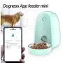 ZZK 2 liters of Smart cat Feeder Automatic Feeding Support Wi-Fi Cats and Dogs fed a Remote Locking System Automatically timed Fresh Distributor ZZK 2 liters of Smart cat Feeder Automatic Feeding Support Wi-Fi Cats and Dogs fed a Remote Locking System Automatically timed Fresh Distributor
