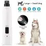 miadore Dog Nail Trimmer,Professional 2-Speed Nail File Rechargeable 3 Grinding Ports Puppy Cat Dog Nails Grinder Clipper Nail Grinder Pet Nail Grooming & Grinding Tool miadore Dog Nail Trimmer,Professional 2-Speed Nail File Rechargeable 3 Grinding Ports Puppy Cat Dog Nails Grinder Clipper Nail Grinder Pet Nail Grooming & Grinding Tool