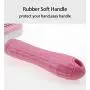ikjuh Self Cleaning Slicker Brush Shedding and Grooming for Short to Long Haired Cats Dogs Pets Massage Brush Automatic Elimination Soft and Comfortable No Harmful to Skin ikjuh Self Cleaning Slicker Brush Shedding and Grooming for Short to Long Haired Cats Dogs Pets Massage Brush Automatic Elimination Soft and Comfortable No Harmful to Skin