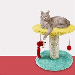 ShiLei 3-Piece Interactive cat sisal Toy Ball, Natural Fiber, Cute Spherical Design, Built-in Mouse Play