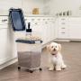 IRIS USA 3 Piece Airtight Pet Food Storage Container Combo