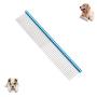 HarSeab Pet Stainless Steel Grooming Comb 7.5 Inch,Pet Comb for Dogs & Cats,Pet Grooming Brush Deshedding Tool Removes Tangles and Knots