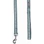 Blueberry Pet 3M Reflective Jacquard Pattern Dog Leash with Neoprene Padded Handle, 5 Colors, Matching Collar & Harness Available Separately