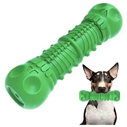 Girzey Dog Chew Toys for Aggressive Chewers Large Breed,Squeaky Dog Toy,Indestructible Medium/Large Dog Toys. Toothbrush Teeth Cleaning,Natural Rubber,(Green) Girzey Dog Chew Toys for Aggressive Chewers Large Breed,Squeaky Dog Toy,Indestructible Medium/Large Dog Toys. Toothbrush Teeth Cleaning,Natural Rubber,(Green)