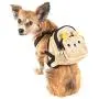 Pet Life Teddy Tails Dual-Pocketed Compartmental Animated Dog Harness Backpack Pet Life Teddy Tails Dual-Pocketed Compartmental Animated Dog Harness Backpack