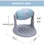 Pet Slow Feeder Toy,Interactive Dog Treat Puzzle Toy Iq Training Dog Toys Health Diet Food Dispenser Adjustable Height for Small/Medium Dog Cat(Blue) Pet Slow Feeder Toy,Interactive Dog Treat Puzzle Toy Iq Training Dog Toys Health Diet Food Dispenser Adjustable Height for Small/Medium Dog Cat(Blue)