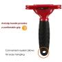 Kosse Professional Pet Deshedding Tool with Fur Ejector, Grooming Brush Effectively Reduces Shedding by up to 90%, Grooming Comb for Cats and Dogs