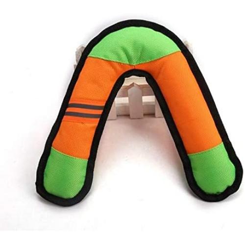 Chenyouwen Pet Toys Great V Shape Darts Toy Dog Training Interesting Interactive Pet Toys(Green+Orange) (Color : Green+Orange)