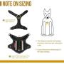 Tactical Dog Harness and Collar Set, No Pulling Adjustable Pet Harness Reflective K9 Training Vest Military Service Dog Harness Easy Control for Medium Large Dogs(Black,M)
