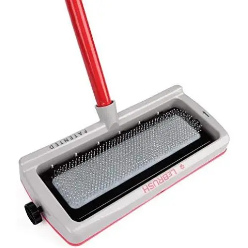 LeBrush 2.0 Universal Pet Dog Cat Hair Remover Brush Broom Tool, Multi-Functional Carpet & Fabric Cleaning Broom Brush Tool for Picking up Cat, Dog, Pet Hair Fur with Vacuum Cleaner Adapter LeBrush 2.0 Universal Pet Dog Cat Hair Remover Brush Broom Tool, Multi-Functional Carpet & Fabric Cleaning Broom Brush Tool for Picking up Cat, Dog, Pet Hair Fur with Vacuum Cleaner Adapter