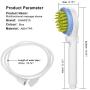 OWNPETS Pet Bath Shower Sprayer Attachment, Adjustable Pet Bathing Tools Shower Sprayer with Towel, Dog Combing Water Sprinkler Brush for Dogs Cats Puppies, Easy at Home Dog Cleaning, Massaging