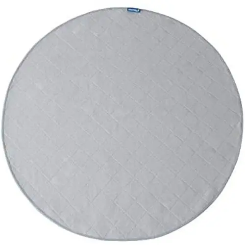 Washable Dog Pee Pad, Waterproof Round 36''/ 48'' Dog Whelping Pads, Reusable Pee Pad Quilted, Fast Absorbing Training Pads for Dogs, Housebreaking Absorption Pads