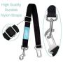 Dog Seat Belt Pet Dog Cat Car Seatbelt Safety Tether - 2 Pack - Adjustable Harness Belts Pet Leash - Heavy Duty Nylon Seatbelts - Universal Fit Cars Truck SUV
