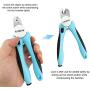 Kangrow Safe Pet Nail Clippers, Claw Trimmers for Cats and Dogs, with Safety Guard to Avoid Over-Cutting, Sharp Blades and Non Slip Handles with Free Nail File