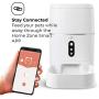 Home Zone Pet Automatic Feeder - Smart Wireless Pet Feeder for Small Dogs and Cats, 6L