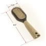 Pet Champion Dog Grooming Pin Brush, Tan