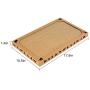 Waretary Flat Cat Scratcher Cat Scratching pad Toys Sisal Scratch Pad Anti-Slip Backing & Catnip Durable Scratching Pad Sisal