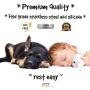 Dog Water Bottle Just4GSD - Portable dog water bottle, dog travel water bottle, handy water bottle dispenser for your pet when walking, hiking or travel with your dogs. 20 oz dog bowl water bottle