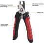 Dog & Cat Pet Nail Clippers and Trimmers with Safety Guard to Avoid Over Cutting Nails,Free Nail File,Razor Sharp Blade-Professional Grooming Tool