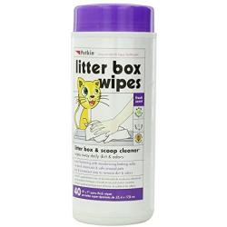 Petkin Litter Box Wipes 40 count