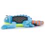 goDog Amphibianz with Chew Guard Technology Durable Plush Dog Toys with Squeakers