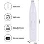 INSHERE Dog Clippers Electric Low Noise Pet Grooming Kit Rechargeable Cordless Dog Trimmer for Grooming Around Paw, Eyes, Ears