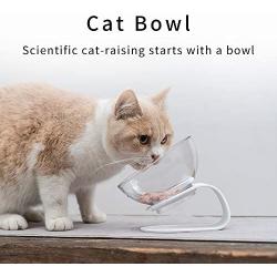 pidan Pet Food Bowls with Stand Cat Bowls Pet Water Bowl for Cat Raised Elevated Perfect Adjustable Height