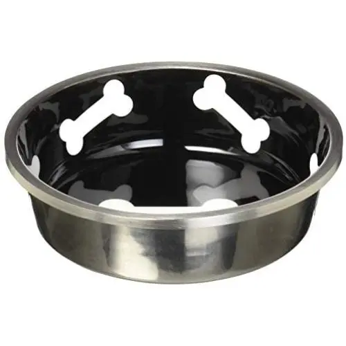 Loving Pets Robusto Bowl for Dogs, Small, Midnight Loving Pets Robusto Bowl for Dogs, Small, Midnight