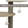 MidWest Sturdy & Fashionable Cat Tree Stylish Cat Tree Features a Removable Cat Bed & Sisal Fabric Cat Scratching Posts for Easy Cleaning 1-Year Manufacturers Warranty