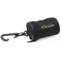 Glendan Dog Poop Bag Holder Leash Attachment,Waste Bag Dispenser - Fits Any Dogs Lead - Includes Free 1 Roll of Dog Bags (Circular)