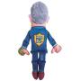 FUZZU Joe V. Mike Set/2 Dog Toys, Joe (17'' Size) + Mike (17'' Size)