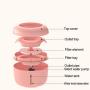 CHZHENG Automatic Pet Feeder, Cat Fountain Drinking Drinking Fountain 2.5l Automatic Drinker Water Bowl Pet Dog Cats Electric USB Dispens,C