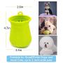 Upgrade 2 in1 Dog Paw Cleaner, Pet Grooming Brush, Portable Pet Paw Cleaner, with Towel, Suction Cup Hookand Finger Toothbrush, Soft Silicone Dog Foot Washer for Dog Cat Grooming with Muddy Paws-S