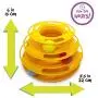 Pet Craft Supply Interactive Cat & Kitten Three Layer Colorful Track Ball Tower Fun Mental Stimulation Physical Exercise Puzzle Cat Toys Pet Craft Supply Interactive Cat & Kitten Three Layer Colorful Track Ball Tower Fun Mental Stimulation Physical Exercise Puzzle Cat Toys