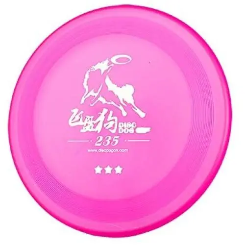 DISCDOG 3-Star Toughness Dog Flying Disc Dog Play Toy for Training(9-1/4 Inch) DISCDOG 3-Star Toughness Dog Flying Disc Dog Play Toy for Training(9-1/4 Inch)