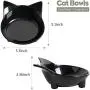 gutongyuan Pet Dog Cat Bowl Slow Feed Protect Spine Bowl Drinking Protection Stomach Bowl Healthy Non-Slip Shallow Cat Food Water Bowls for Relief of Whisker Fatigue gutongyuan Pet Dog Cat Bowl Slow Feed Protect Spine Bowl Drinking Protection Stomach Bowl Healthy Non-Slip Shallow Cat Food Water Bowls for Relief of Whisker Fatigue