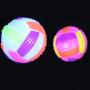 Pet Dog Chew Toys Teeth Cleaning Toy Balls Durable Dog Treat Balls Pet Ball for Small Dogs Funny Interactive Balls Elastic Flash Light Squeaky Spike Ball Molar Plastic Entertained Toy 1PC