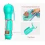Dog Water Bottle, Portable Pet Water Bottle Leak Proof Puppy Water Dispenser with Drinking Feeder Food Container for Outdoor Walking, Hiking, Travel, Water Feeding Bowl for Dogs and Cats, Food Grade Dog Water Bottle, Portable Pet Water Bottle Leak Proof Puppy Water Dispenser with Drinking Feeder Food Container for Outdoor Walking, Hiking, Travel, Water Feeding Bowl for Dogs and Cats, Food Grade