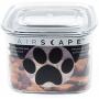 Airscape Pet Food and Treat Storage Container - Patented Airtight Lid Preserves Food Freshness - Clear Plastic - 32 fl. oz