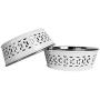 American Pet Supplies Set of 2 Deep Feeder Modern Farmhouse Bowls for Puppies and Dogs