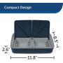 PetSafe Digital 2 Meal Pet Feeder, Programmable Automatic Cat and Dog Food Dispenser, Tamper-Resistant, Portion Control, Dry or Semi-Moist Food or Treats, 1.5 Cups per Tray, 3 Cups Total Capacity