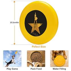 Pet Frisbee Flying Disc Dog Toy - Multifunction Hamilton