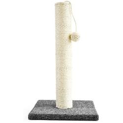 InnoPet Cat Scratching Post with Cat Interactive Toys,Sisal Cat Scratch Post,Covered with Soft Smooth Plush