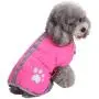 Queenmore Cold Weather Dog Coats Loft Reversible Winter Fleece Dog Vest Waterproof Pet Jacket Available in Extra Small, Small, Medium, Large Extra Large Sizes