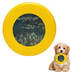 Pet Frisbee Flying Disc Dog Toy - Multifunction Waterlilies Green Reflections Claude Monet