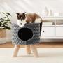 Amazon Basics Indoor Cat Bed Condo Ottoman