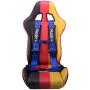 RASTP 4 Point Safety Harness with 3 Inch Padding(Blue)